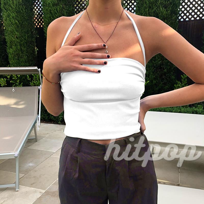 Áo Thun Cổ Yếm Thời Trang Dành Cho Nữ