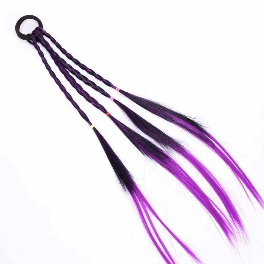 Dây Buộc Tóc Kiểu Thắt Bím Nhiều Màu Sắc Đầy Cá Tính