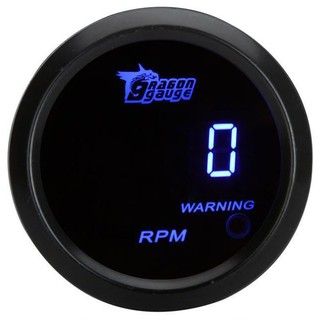 Máy Đo Tốc Độ Điện Tử Màn Hình LCD Xanh Dương 2" 52mm 0~9999RPM Dành Cho Xe Hơi ✨Shbarbie