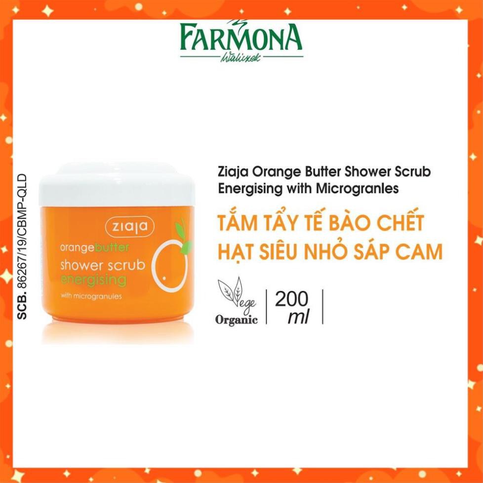 Tẩy Tế Bào Chết Hạt Siêu Nhỏ Sáp Cam Ziaja 200ml