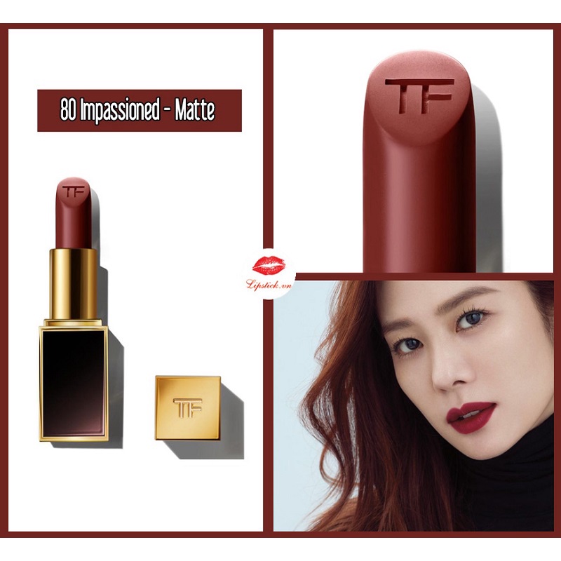 [Tom Ford] Son lì Tom Ford cao cấp, không chì, bền màu lâu, không trôi khi ăn chính hãng lipstick offical store