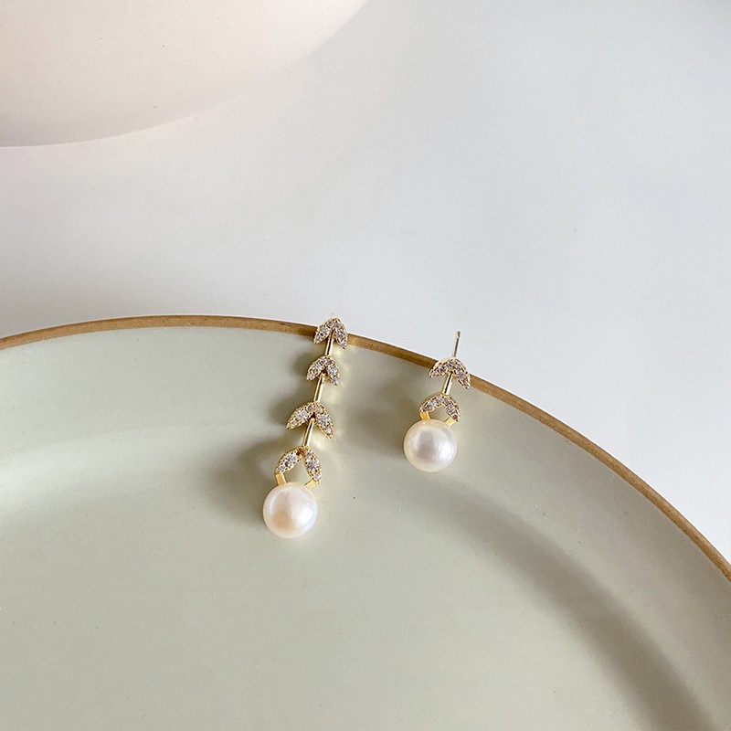 [Augustcloth | AugustJewelry] Bông tai/ Hoa tai 2 và 4 chiếc lá