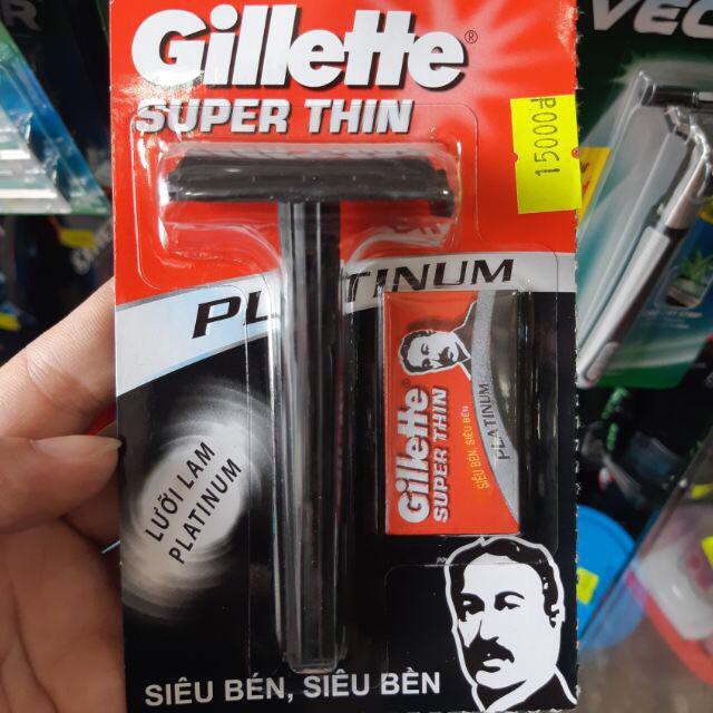 Cạo râu Gillette Super Thin (6 cây)