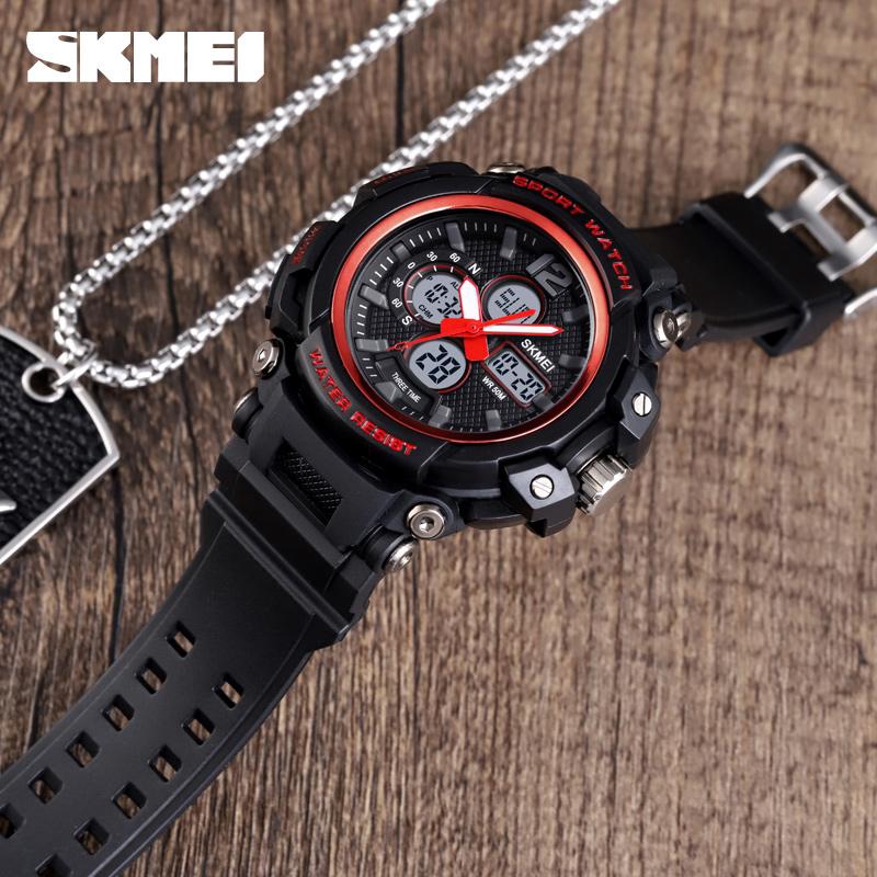 SKMEI 1498 Fashion Sports Men's Waterproof Electronic Watch Digital Display Alarm