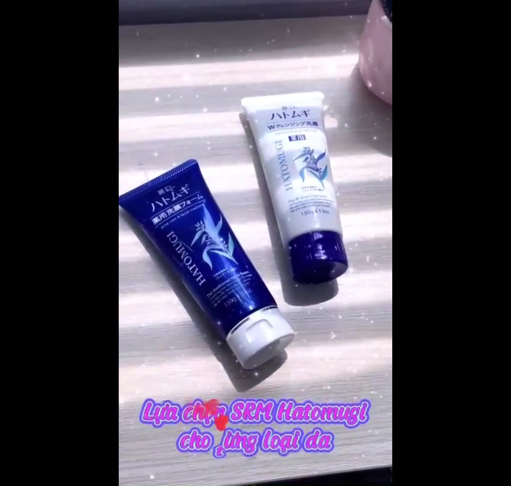 Sữa Rửa Mặt Hatomugi Ý Dĩ Dưỡng Ẩm Trắng Da Reihaku Cleansing Facial Foam Nhật Bản | BigBuy360 - bigbuy360.vn