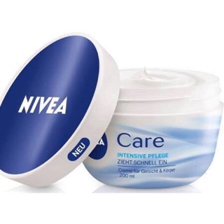 Kem dưỡng ẩm Nivea Care 200ml xách tay Đức