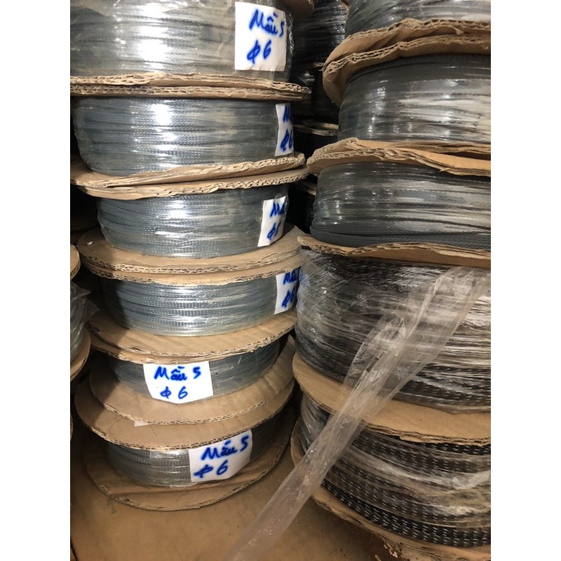Gen xác rắn ghi bạc- màu 5- giá bán là đơn vị tính 1 mét