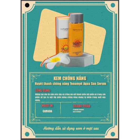 Huyết Thanh Chống Nắng - TENAMYD SPF 50/PA+++ [CHÍNH HÃNG] | BigBuy360 - bigbuy360.vn