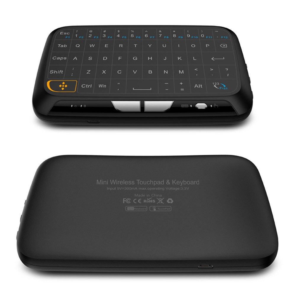 Bàn phím Mini H18 2.4GHz không dây ,tích hợp cảm ứng | BigBuy360 - bigbuy360.vn