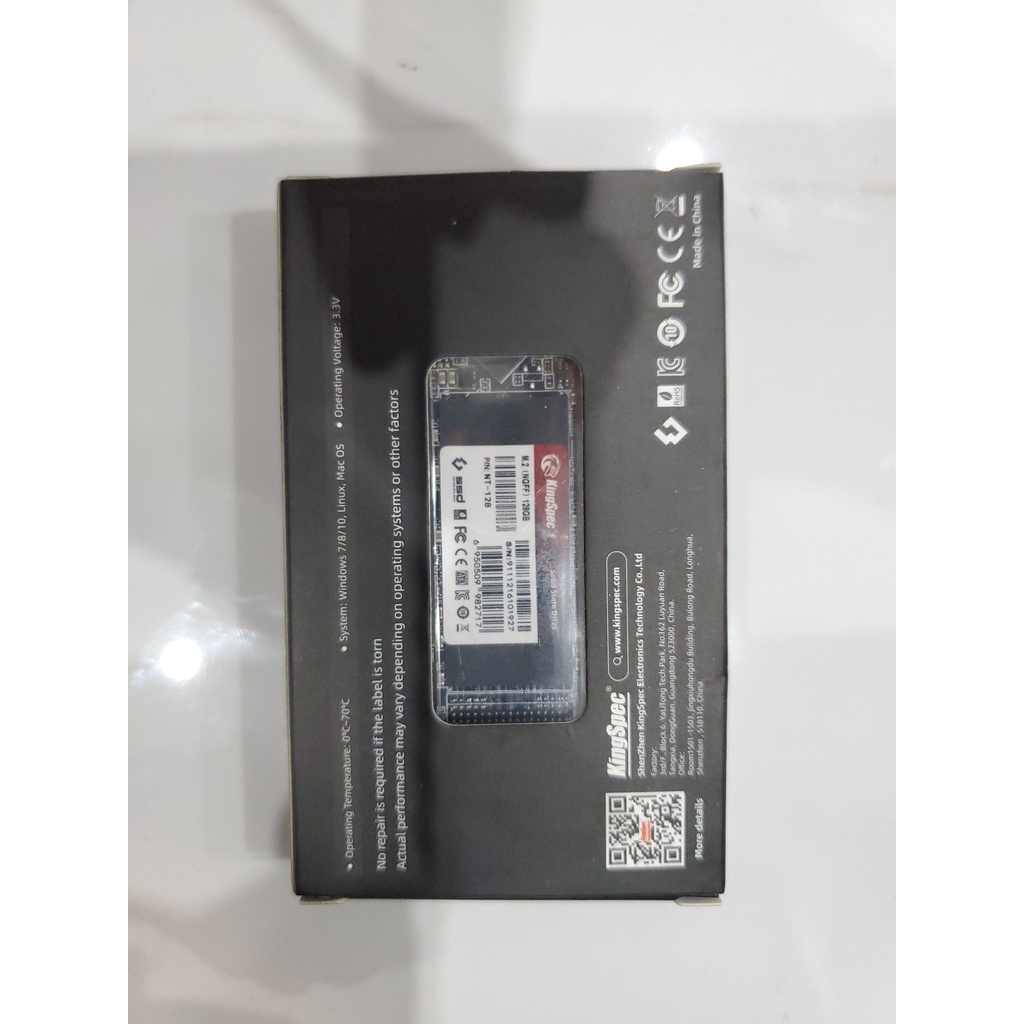 Ổ CỨNG SSD M2 SATA 128G/256G KINGSPEC NEW 100% FULLBOX HÀNG XỊN ĐẸP TỐC ĐỘ 500MB/S BH 3 NĂM | BigBuy360 - bigbuy360.vn