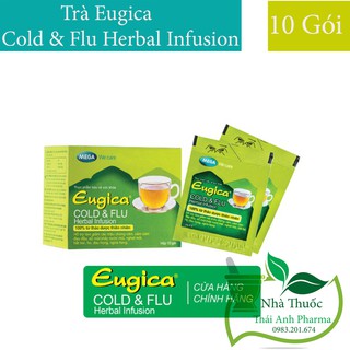 Trà Eugica Cold & Flu Herbal Infusion-Hỗ Trợ Làm Giảm Các Triệu Chứng Cảm,Cảm Cúm 100% Thảo Dược