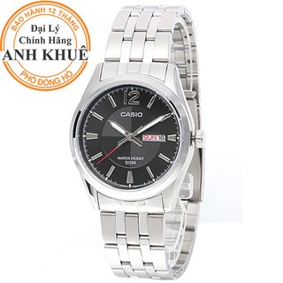 Đồng hồ nam dây kim loại Casio chính hãng Anh Khuê MTP-1335D-1AVDF