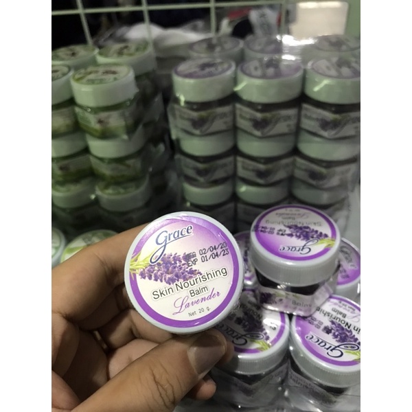 Cao Xoa Lavender Đuổi Muỗi ⚡️𝗧𝗵𝗮́𝗶𝗹𝗮𝗻𝗱⚡Dầu Cù Là lavender Green Herb 20gram