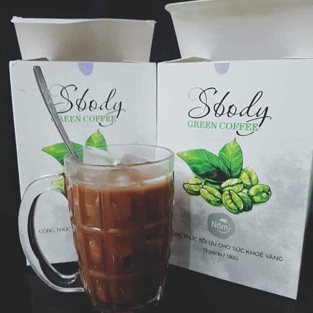 Nấm giảm cân sbody Green Coffee(dạng bột pha) bao hàng chính hảng cty