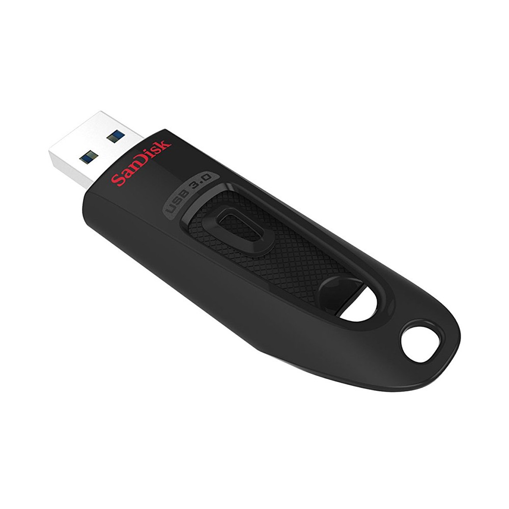 USB 3.0 SanDisk CZ48 16GB Ultra upto 100MB/s + Cáp sạc micro USB tròn Romoss - Hãng phân phối chính thức
