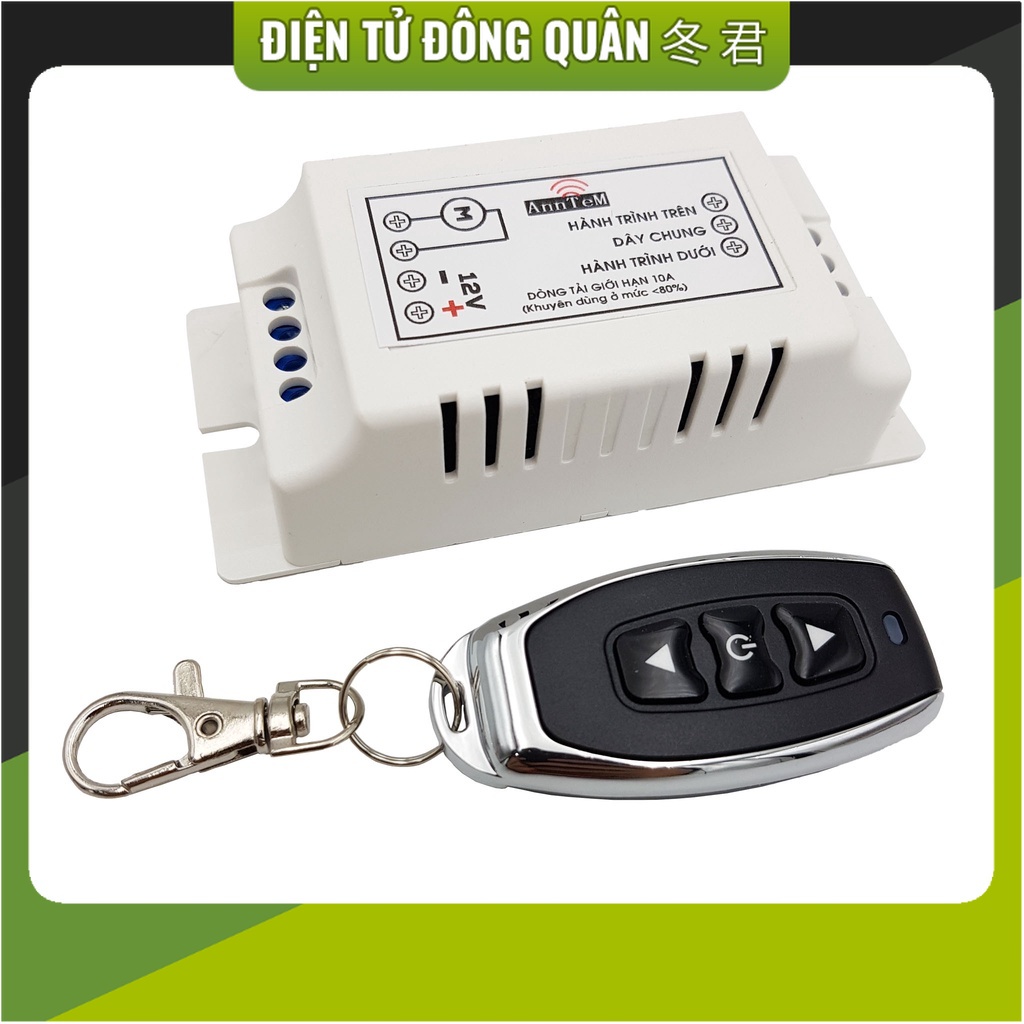 Mạch điều khiển đảo chiều động cơ từ xa 12VDC 10A [ĐIỆN TỬ]