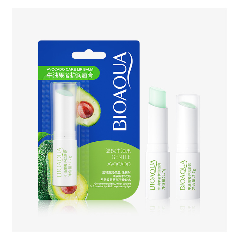 Son dưỡng BIOAQUA 2.7g từ bơ dưỡng ẩm cho làn môi khô hiệu