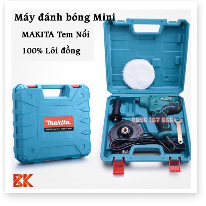 Máy đánh bóng ô tô MAKITA GV6010 - Máy đánh bóng ô tô, xe máy Mini - Hàng mới