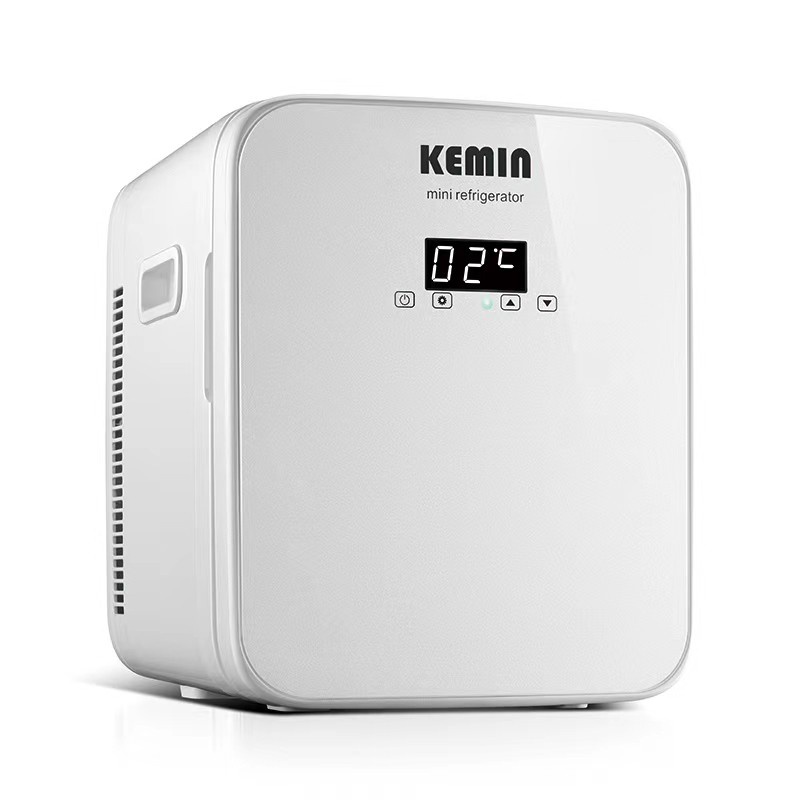 Tủ lạnh mini đựng mỹ phẩm, thuốc chính hãng Kemin 16L có màn hình Led có thể điều chỉnh nhiệt độ