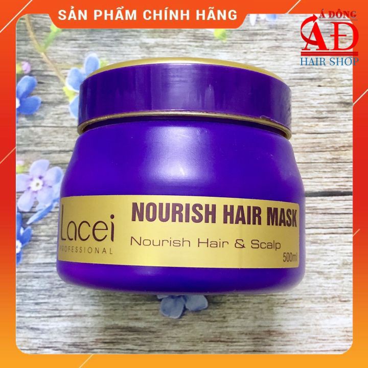 [LACEI CHÍNH HÃNG] DẦU HẤP Ủ TÓC LACEI TÍM NOURISHING HAIR MASK 500ML