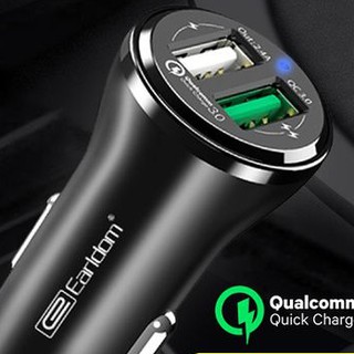 Tẩu sạc nhanh qc 3.0 earldom es-kc2