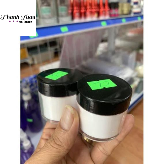 Bột Clear, trắng ,hồng đắp móng nail hũ 10g-30g  - Phụ kiện đồ nail