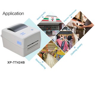 Máy in nhãn XPrinter XP-TT434B