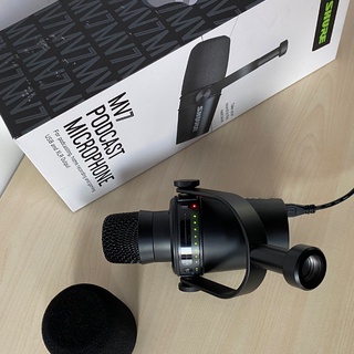 Shure Micrô Ghi Âm Cổng usb mv7