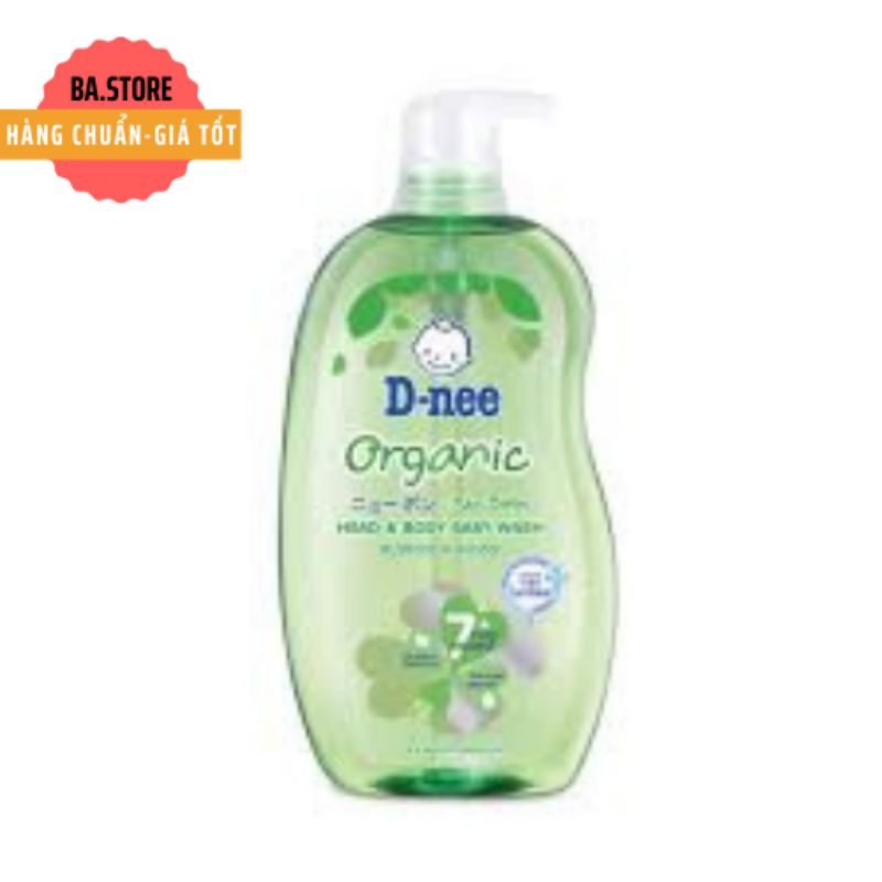 Sữa Tắm Gội Trẻ Em Organic 2in1  Dnee Thái  Lan 380ml