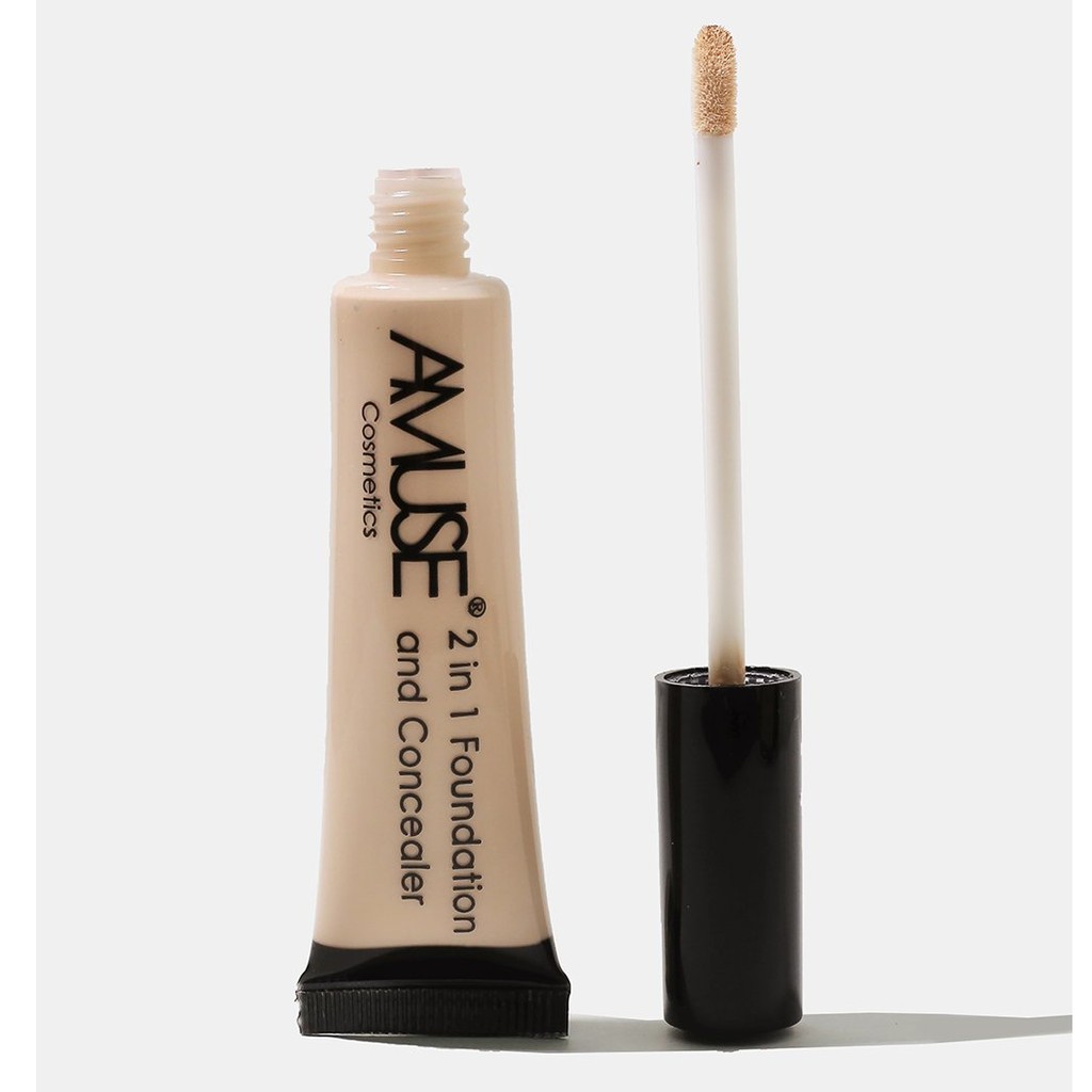 [Bill Mỹ] Kem che khuyết điểm Amuse 2 In 1 Foundation And Concealer