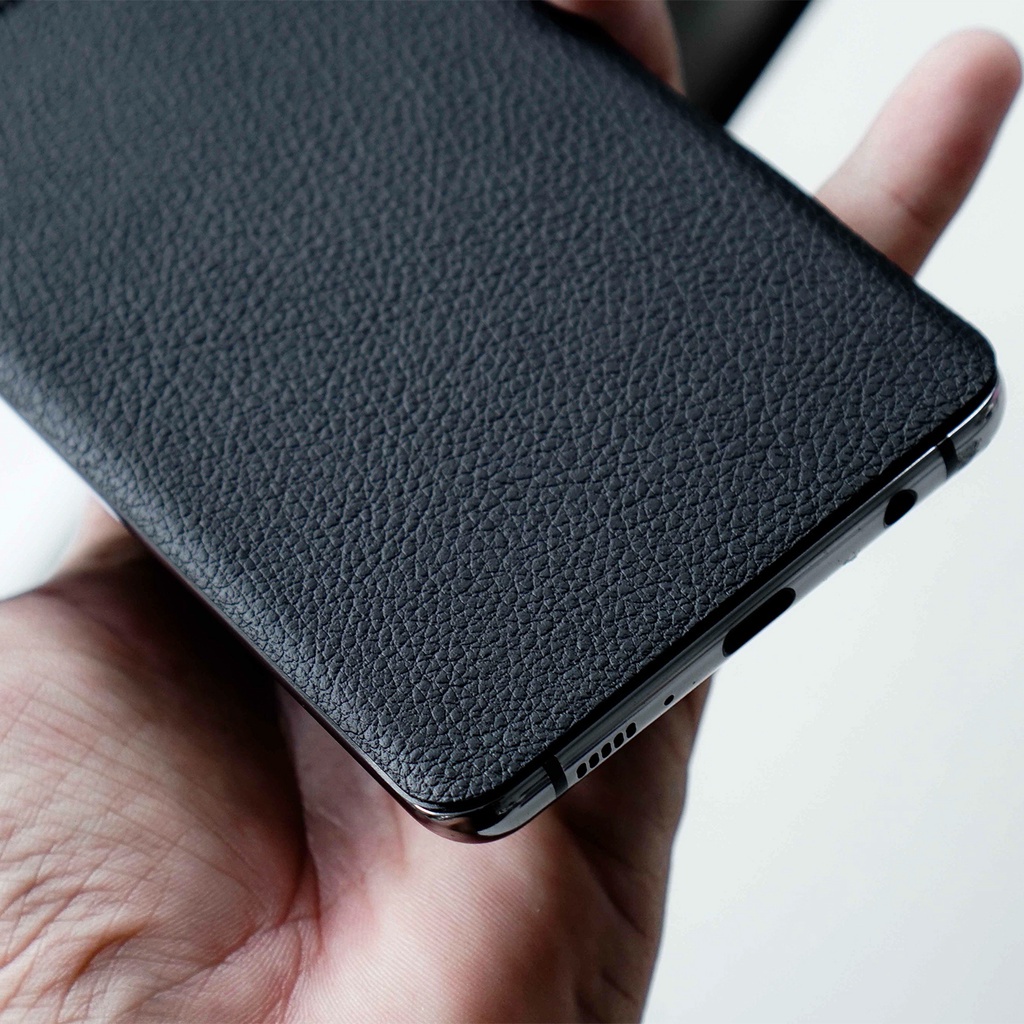 Miếng dán lưng da thật Samsung S22 UNTRA NOTE 20 UNTRA S21 PLUS S20 PLUS NOTE 10 PLUS S10 PLUS S9 S8 NOTE 9 NOTE 8