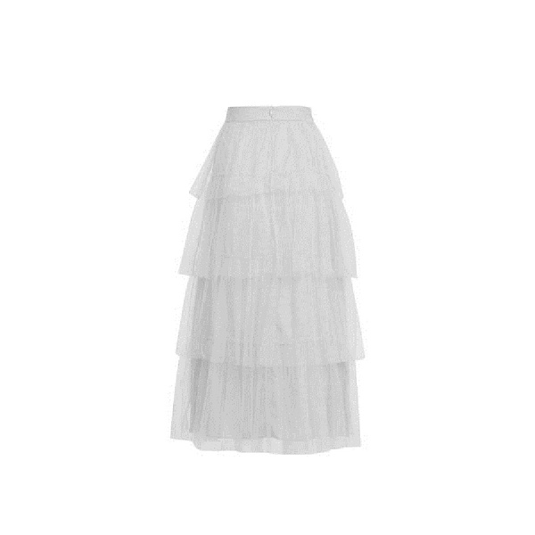 JM Dress Desgin - Chân váy lưới tầng 4L112203