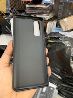 Ốp lưng Oppo Find X2 dẻo đen silicon