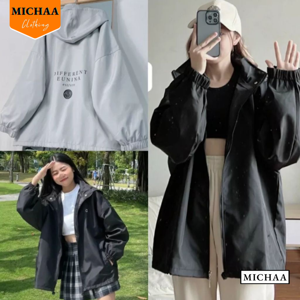 Áo Khoác Bomber Dù DIFFERENT Nam Nữ Form Rộng 2 Lớp, Áo Khoác Ulzzang Unisex Thời Trang - MICHAA AKD80