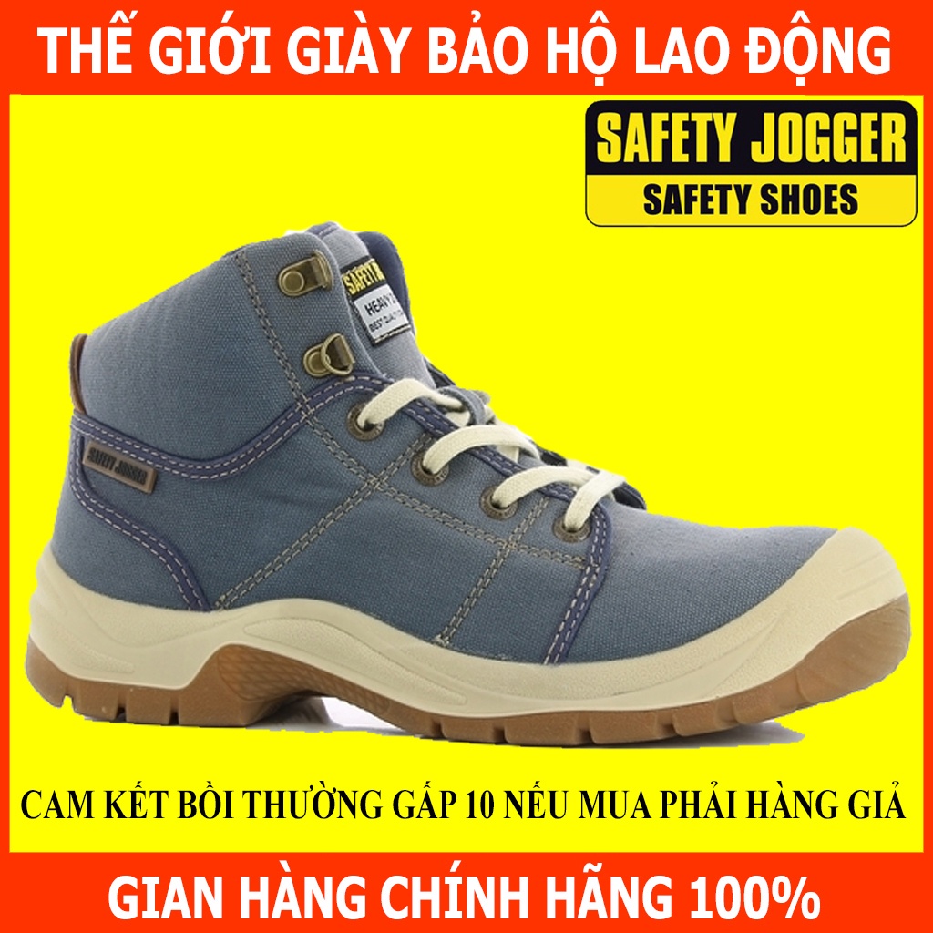 Giày bảo hộ Jogger Desert 043 Đế PU Chống Dầu, Chống Chịu Nhiệt