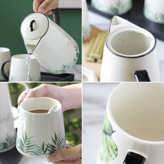 Set bình trà + 4 cốc độc đáo