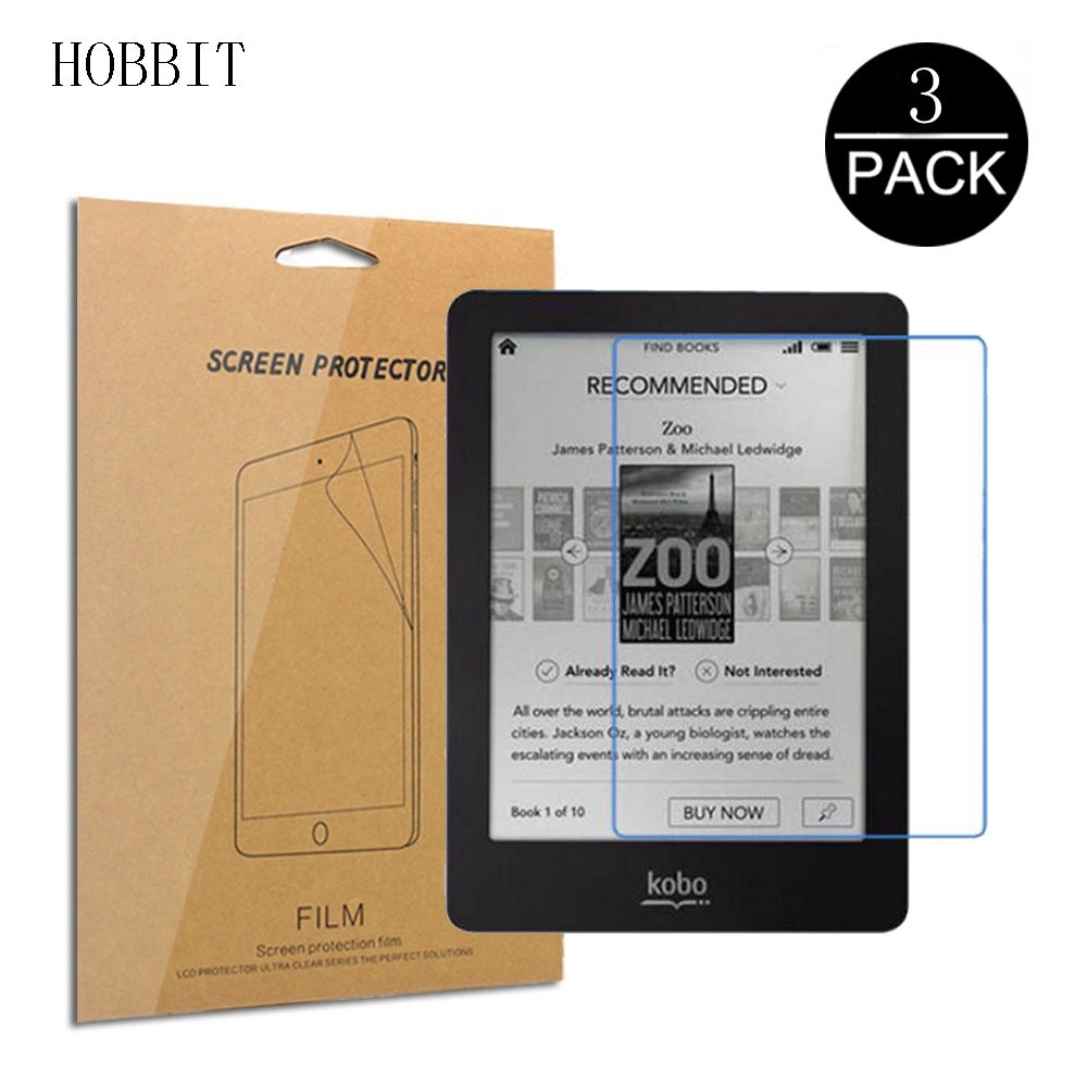Set 3 Kính Cường Lực Bảo Vệ Màn Hình Cho Kobo Glo Hd E-Book Tablet