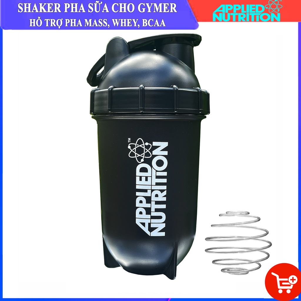 Bình shaker pha sữa cho người tập GYM - dung tính 500ml