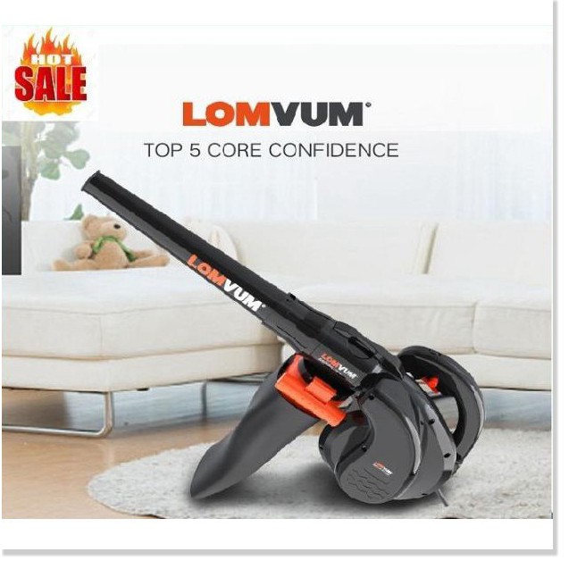 Máy hút bụi kiêm thổi bụi công nghiệp LomVum 1500w