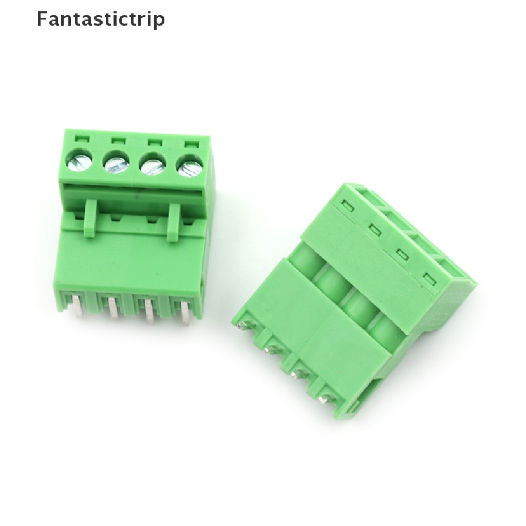 Set 20 Đầu Nối Phích Cắm PCB 4 Chấu 5.08mm Chuyên Dụng
