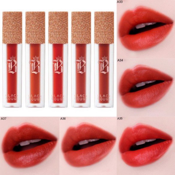 Son kem lì Black Rouge Air Fit Vel.vet Tint Version 7 - Velvet Crown - CHÍNH HÃNG HanZy Store