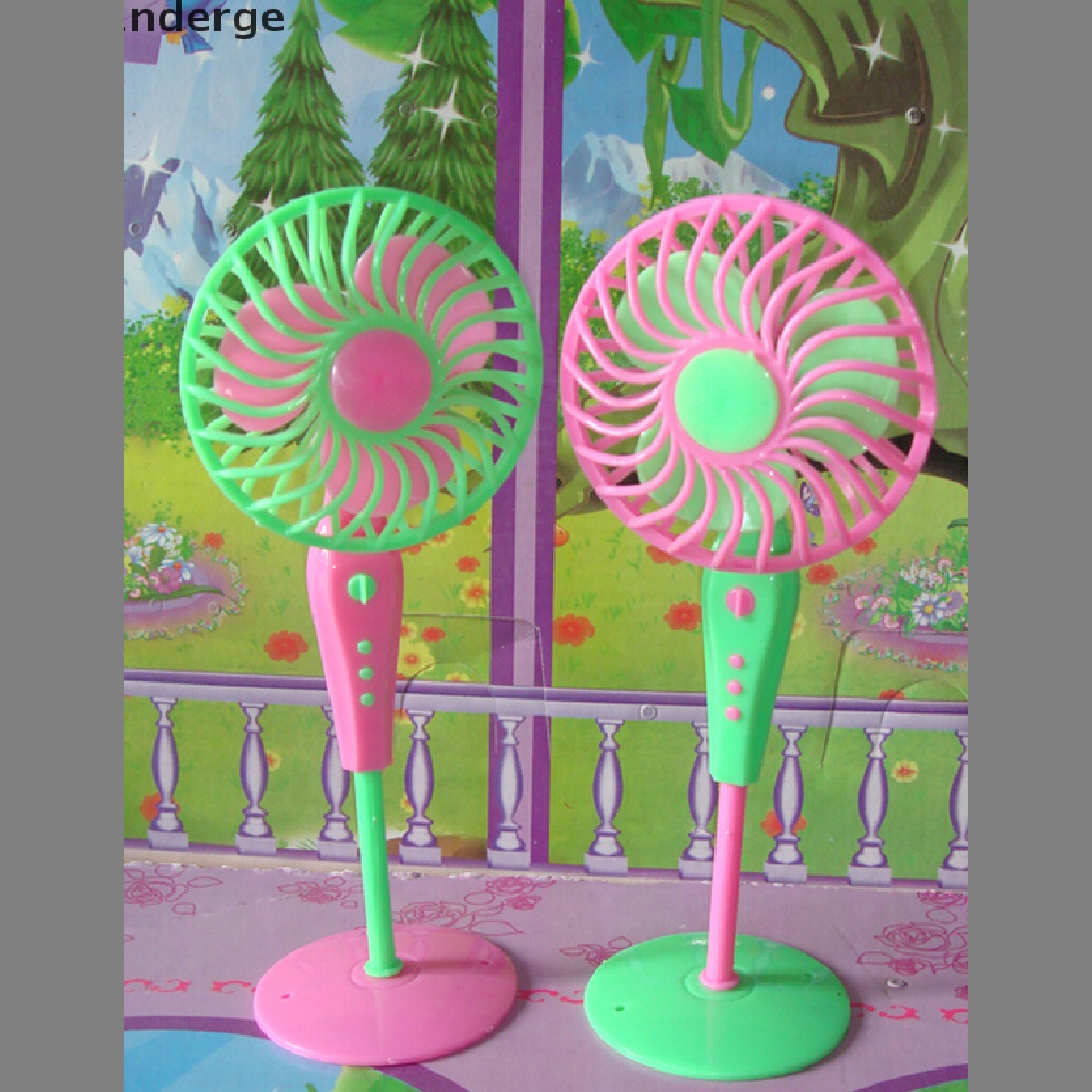 1 X Quạt Mini Đồ Chơi Màu Sắc Ngẫu Nhiên Cho Búp Bê Barbie