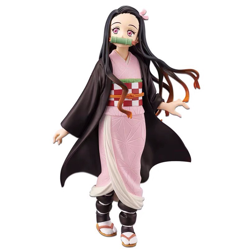 [ẢNH THẬT ]Mô hình Nezuko Kamado (nhân vật là em gái Tanjiro) figure Kimetsu no Yaiba Thanh Gươm Diệt Quỷ Cứu Nhân