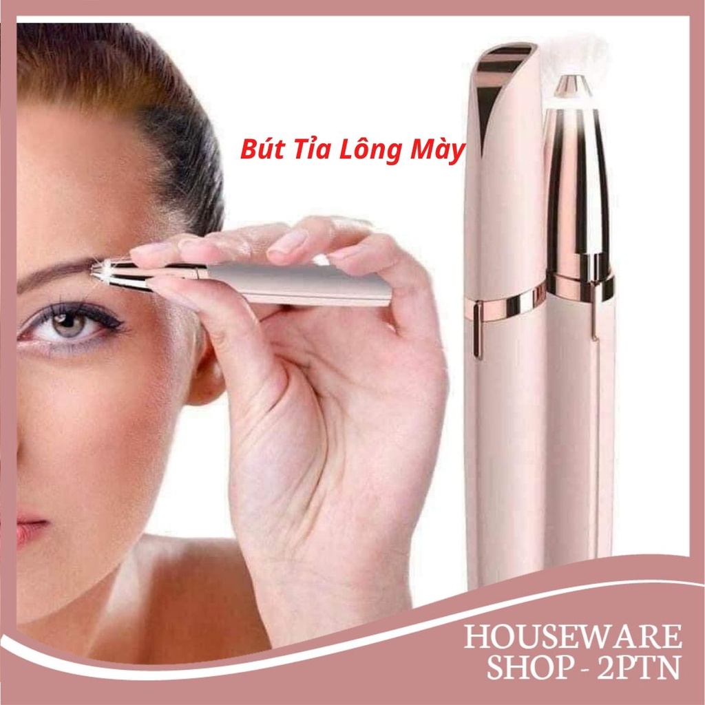 [SIÊU HOT] Bút Tỉa Lông Mày lông Mũi Ria Mép Mini Cầm Tay FlawlessBrows Không Gây Đau Dùng Pin  Nhỏ Gọn Tiện Lợi