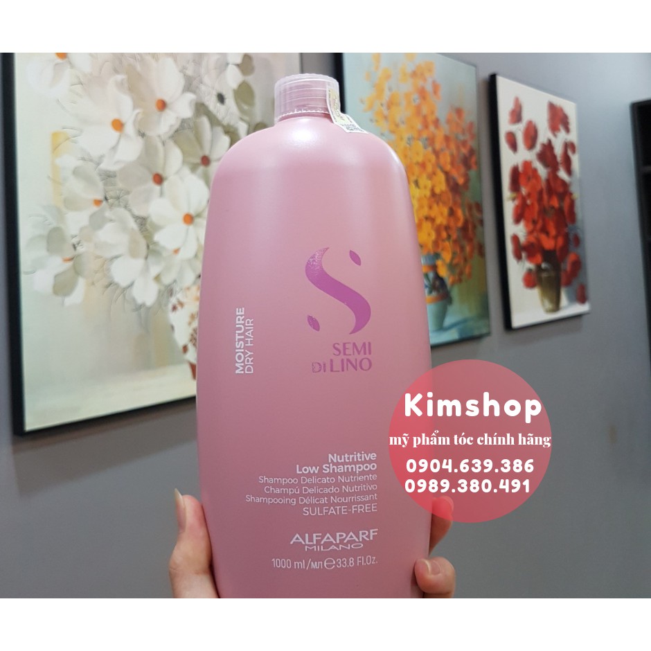 DẦU GỘI ALFAPARF DÀNH CHO TÓC KHÔ XƠ MOISTURE 2018 1000ML