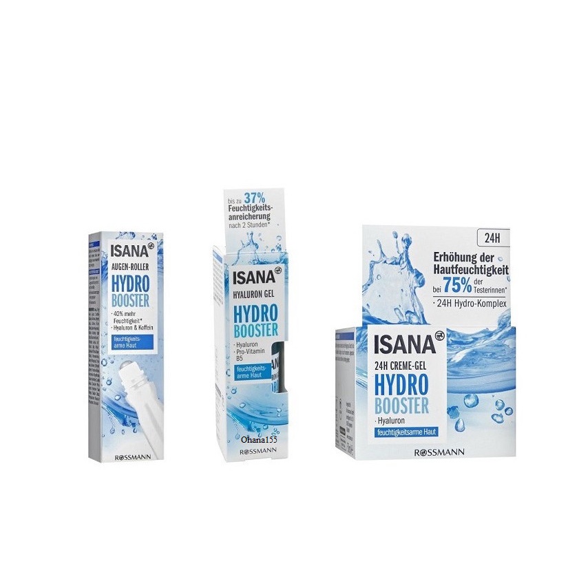 Bộ kem dưỡng da ISANA Hydro Booster Đức