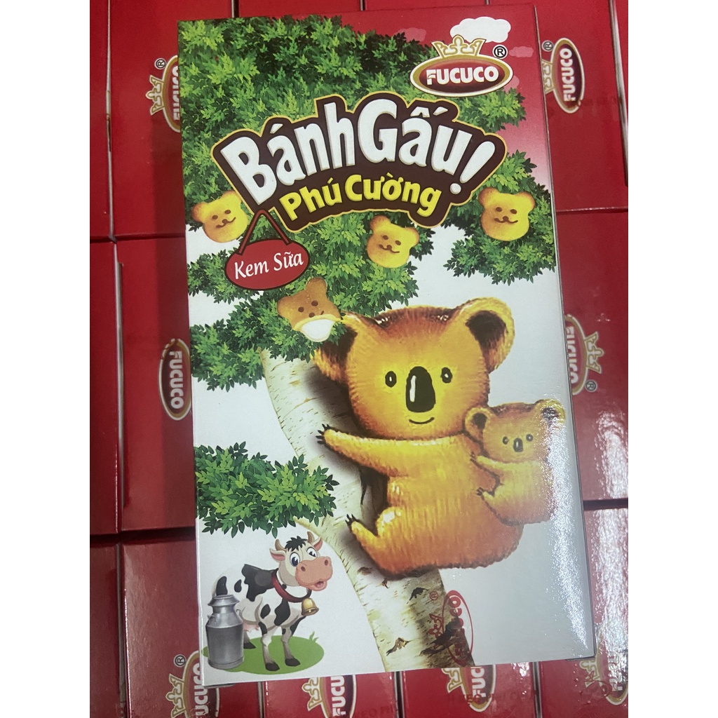 Bánh gấu phú cường hộp 55g