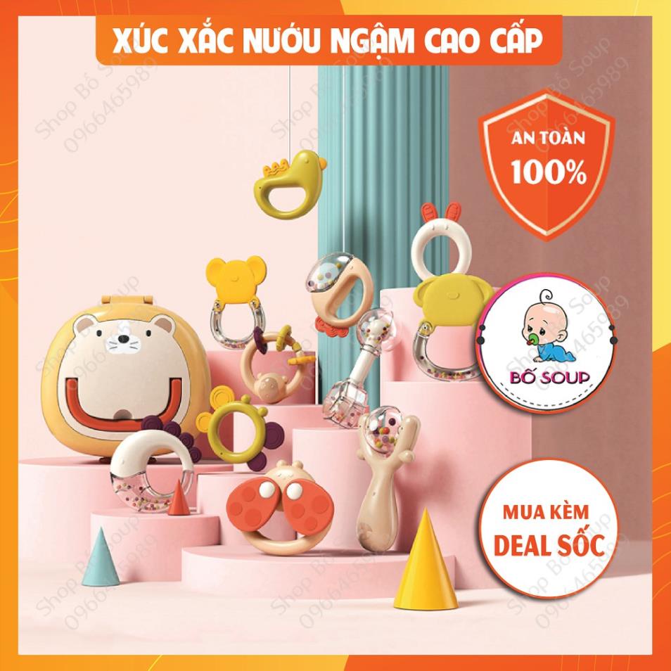 Đồ chơi xúc xắc nướu ngậm cao cấp cho bé tiệt trùng được ở nhiệt độ cao Shop Bố Soup