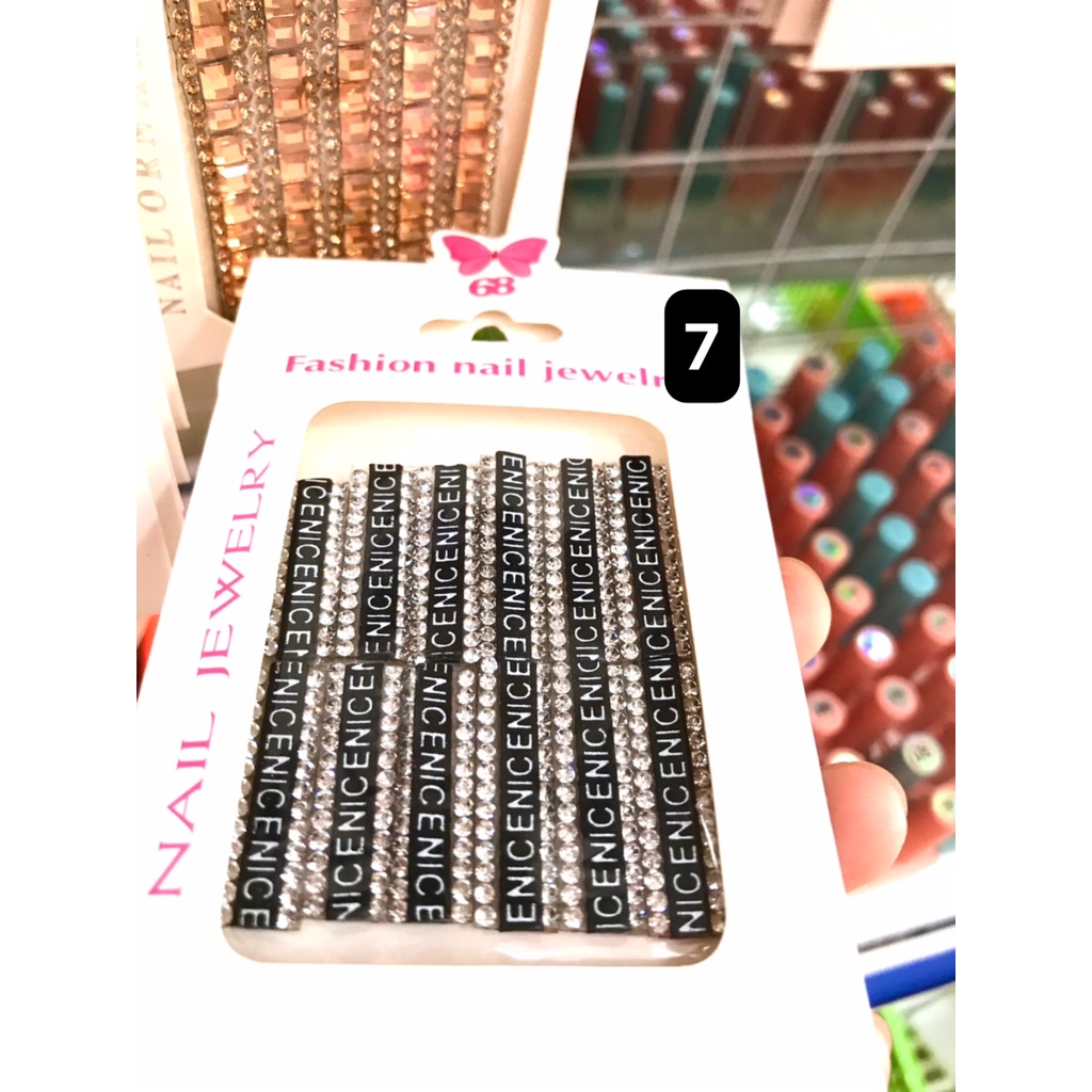 charm dây cao cấp đính móng, phụ kiện đính móng