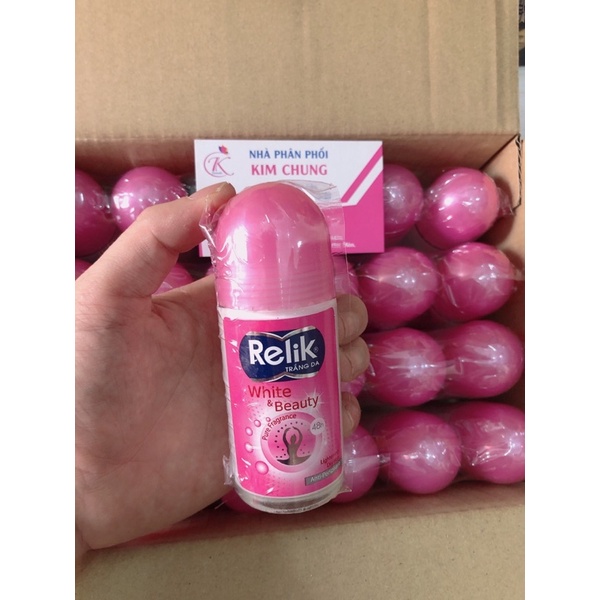 Lăn khử mùi trắng da Relik White & Beauty